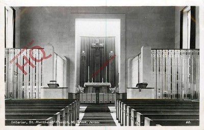 Ansichtskarte> Jersey, Millbrook, St. Matthews Kirche