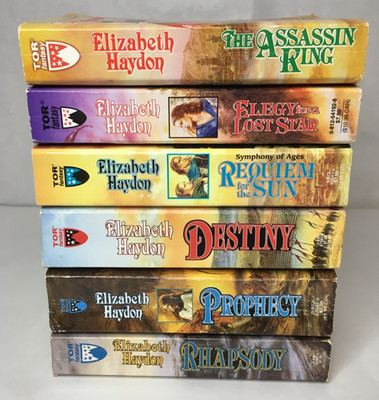 Lot of 6 Symphony of Ages Series Books 1-6 by Elizabeth Haydon - Paperback