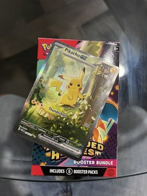Pikachu EX SIR 276/217 Ascended Heroes (Treekachu) Pack Fresh | eBay