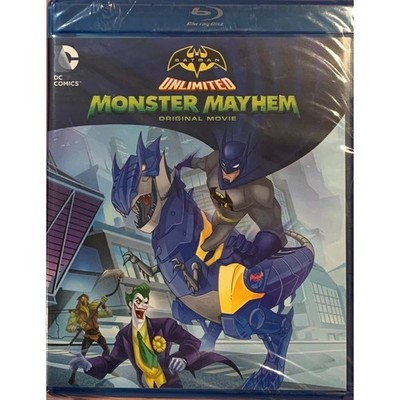 Batman Unlimited: Monster Mayhem NEW (Blu-ray, 2015) Animated Original Movie