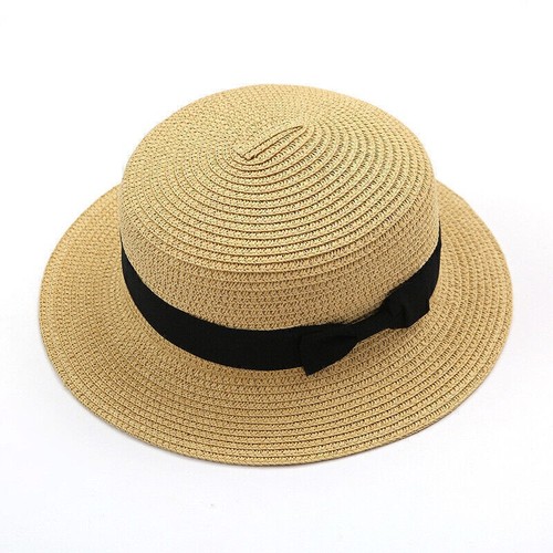 Florentiner Kreissäge Damen Melone Bowler Sonnenhut Strandkappe Panamahut Hut - Bild 6 von 15