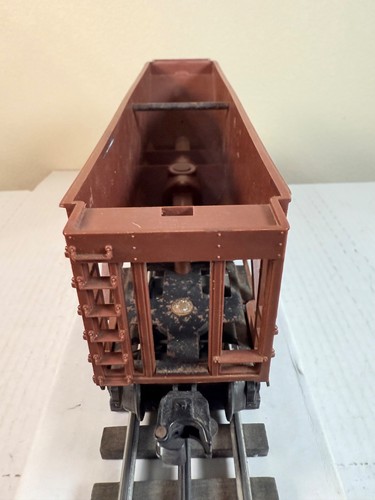 LIONEL O GAUGE NORFOLK & WESTERN QUAD HOPPER #9111 (No Load) **FREE SHIPPING** - Picture 4 of 13
