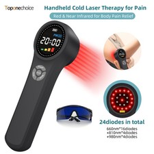 LLLT Near Infrared Light Therapy 980 810 660nm for Deep Muscle Pain Relief