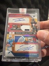 2023 Illusions Jahmyr Gibbs & Bijan Robinson RPA /35 Rookie Reflections