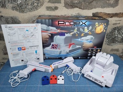 Projex Arcade Retro Reaktionsziel Schießspiel Spielzeug Laser animierte Ziele UK