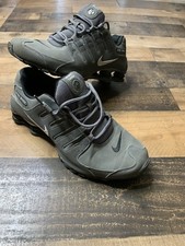 Nike Shox NZ Shoes Mens Size 10 Gray Road Running Athletic Sneakers 378341-059