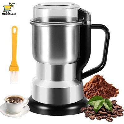 Viitech 500ml Edelstahl Getreidemühle, 300W Multifunktionale elektrische Mühle