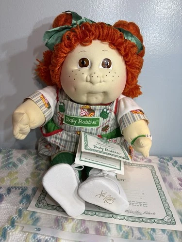 Cabbage Patch nursery kids soft sculpture Baby Bobbie