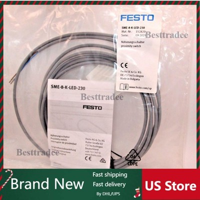 US FREE TAX New Festo SME-8-K-LED-230 152820 Proximity sensor