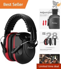 Noise Reduction Ear Muffs Foam Headphones NRR 28dB Hearing Protection for Adu...
