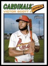 2026 Topps Heritage #318 Victor Scott II