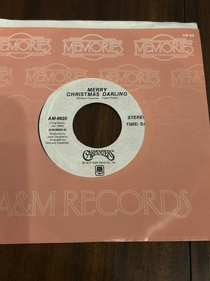 CARPENTERS - Christmas Song / Merry Christmas Darling - 45 rpm