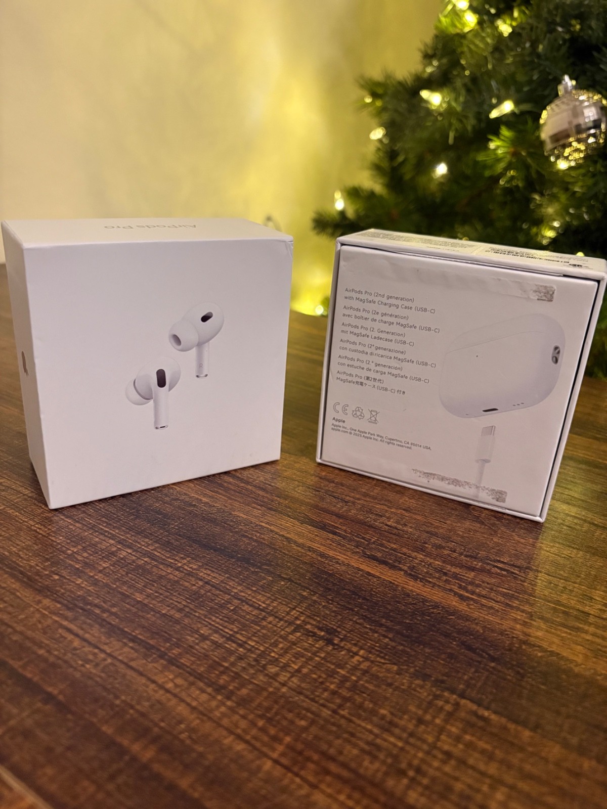 Apple AirPods Pro 2nd Generation with MagSafe Wireless Charging Case (USB‑C) - White