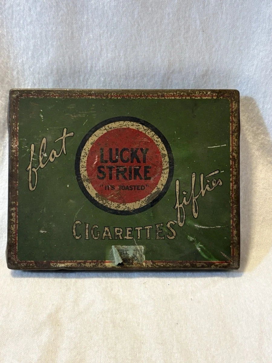 LUCKY STRIKE vintage 1994・slim 2006 Vtg 1940s Repro Green Lucky 