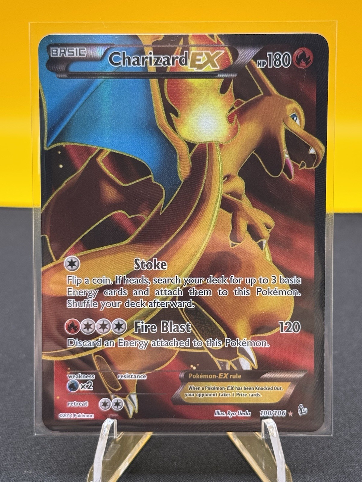Charizard EX XY Flashfire Holo Full Art 100/106 NM