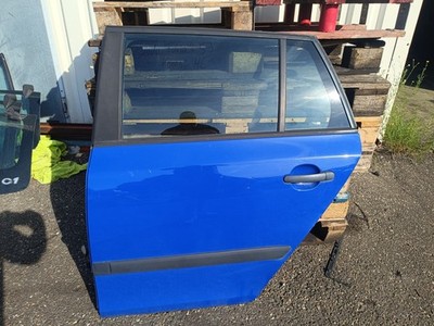 Skoda Fabia 2 5J Kombi Tür Hinten Links Blau 4590