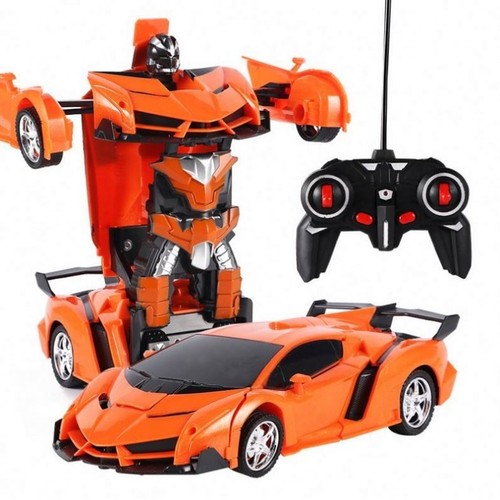 Telecomando Wireless Auto Deformazione Big Robot Auto Giocattolo per Bambini - Foto 4 di 6