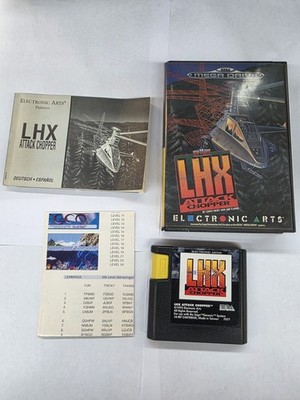 LHX Chopper Attack SEGA Mega Drive OVP + Anleitung, PAL 