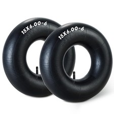 2 Pack 15x6.00-6 Inner Tube with TR-13 Valve Stem