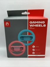 ATRIX Steering Wheel for Nintendo Switch - Blue/Red (2-Pack)