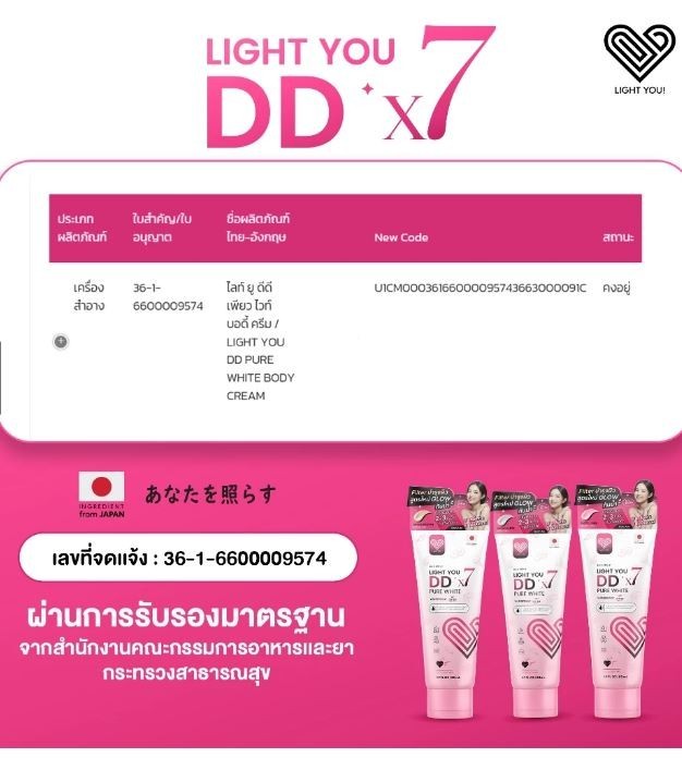 DDX7 Tone-Up Lotion Pure White Body Cream nourishes skin sun