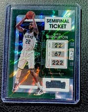 2021-22 Panini Contenders Semifinal Ticket #83 Khris Middleton 81/99