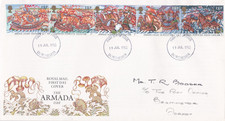 Product Image: UK 1988 400th Anniversary of the Spanish Armada First Day Cover