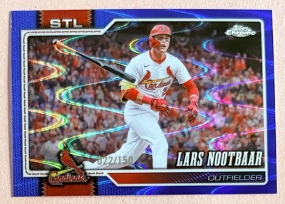 2026 Topps Chrome - Lars Nootbaar #232 Blue RayWave Refractor /150