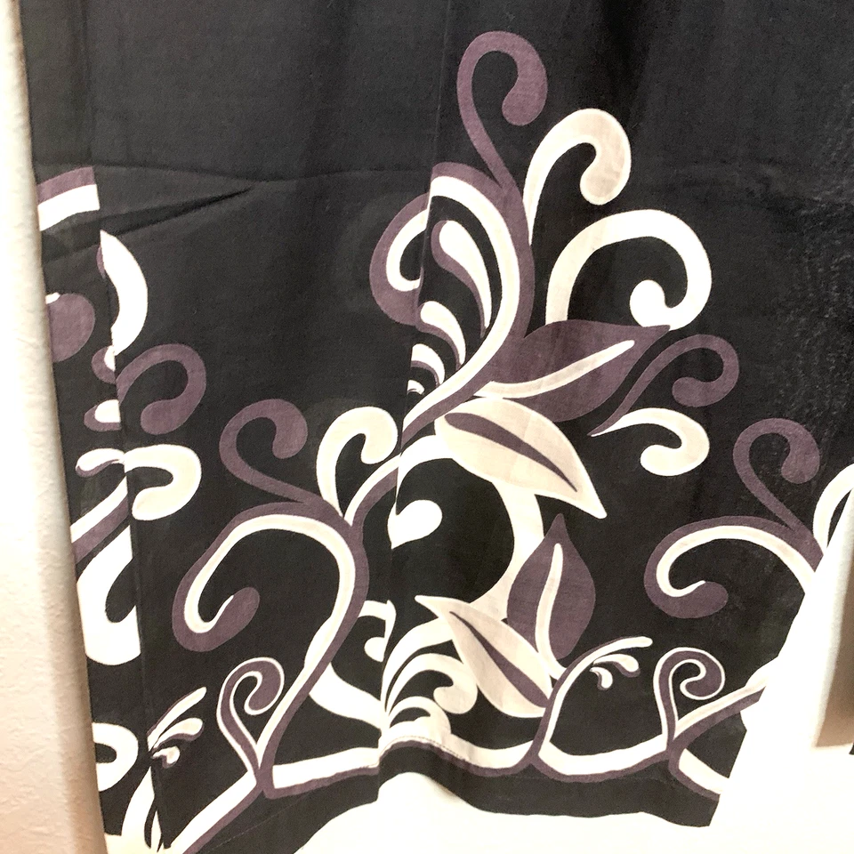 Pantalones Ambrielle para mujer XXL 100 % algodón ropa de playa/dormir cordón pierna ancha Foto 3 de 4