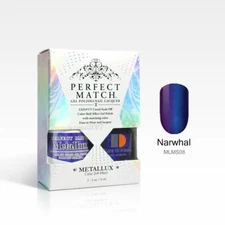 Lechat Perfect Match UV Gel + Nail Polish - MLMS08 Narwhal 0.5oz