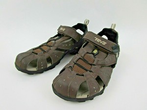 TEVA 6704 Dozer All Terrain Trail Hiking Closed Toe Sandals Mens Size 9.5 Brown | eBay