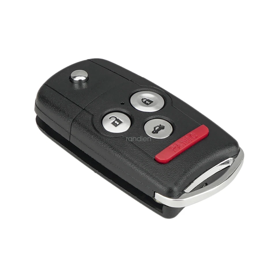 2 适用于 2007 2008 2009 2010 2011 2012 年 2013 年讴歌 MDX RDX 遥控翻转钥匙链外壳 — 第 4/4 张图片