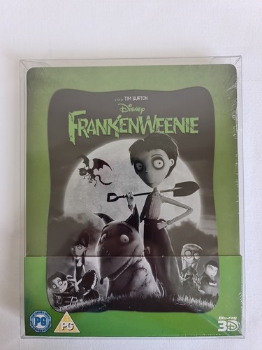 DISNEY FRANKENWEENIE 3D + 2D BLU-RAY STEELBOOK, DISPATCH SAME DAY - Picture 14 of 14