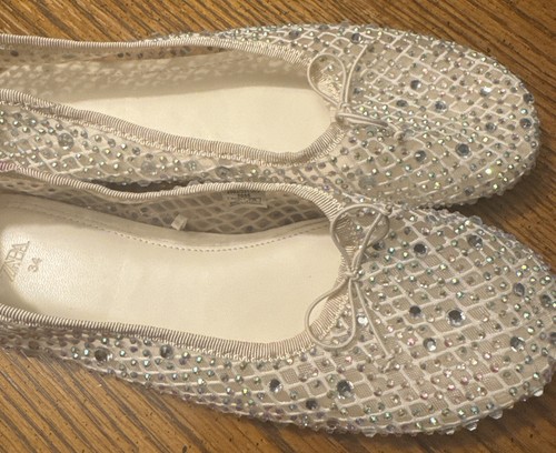 Zara Iridescent Ballet Flats Size EUR 34, US Size 4 - Bild 3 von 11
