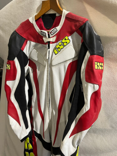 mens motorcycle leather suit 1 piece. ixs. - Picture 6 of 15