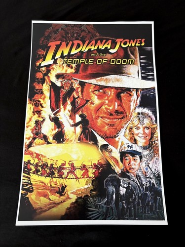 Indiana Jones MOVIE SERIES TV SHOW Chronicles & Adventures LOBBY CARD POSTER SET - Picture 3 of 9