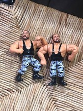 WWF Hasbro The Bushwhackers Action Figures  Series 2  1991 WWE  Luke Butch 90s