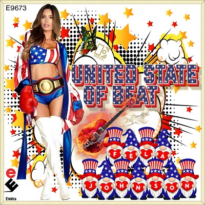 7'' FELA JOHNSON United State Of Beat MARTYN WARE ELEKTRA Made UK 1984 like NEW!