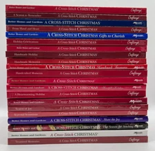 A Cross-Stitch Christmas Multiple Books - You Choose at Drop Down VERY GOOD COND