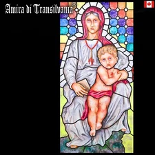 sacred religious art painting church windows jesus christ vigin mary bible icons