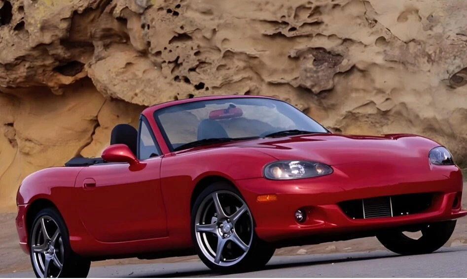 Un par de carcasa de lente de faro + pegamento de sellado para Mazda MX-5 Miata Roadster 2001-2005 Foto 2 de 4