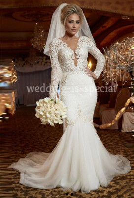 Hochwertiger cremefarbener weicher Brautschleier Hochzeit 1-stufig Schulterschnitt 20 Zoll UK