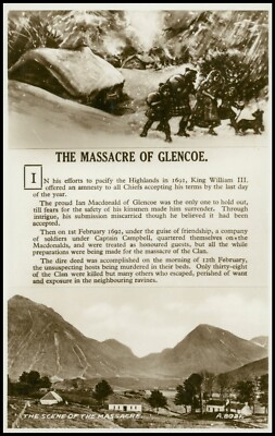 Schottland, Argyllshire: Das Massaker von Glencoe. Unbespielt. L20