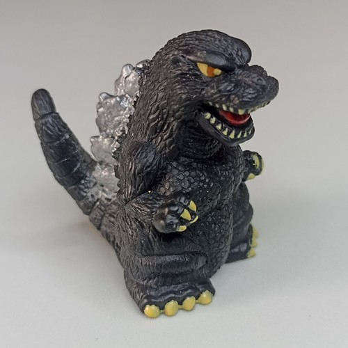 Godzilla 1998 Fingerpuppe Godzilla Vs Biollante 1989 Sofubi 4,5 cm Minifigur - Bild 4 von 7