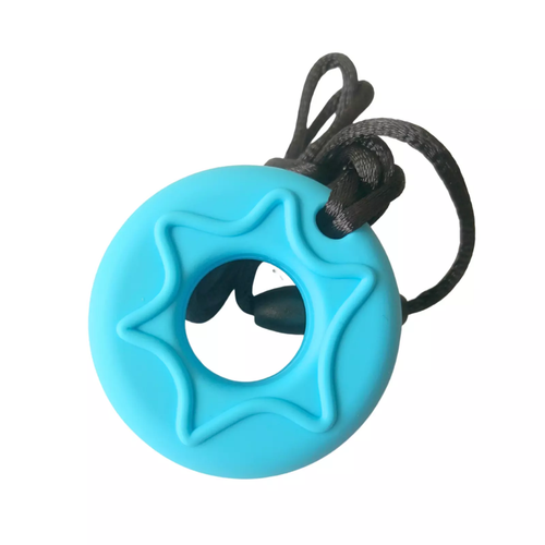 Chewy Doughnut Chewelry Necklace Sensory Biting Aid Chew Toy Kids Autism ADHD UK - Picture 7 of 19