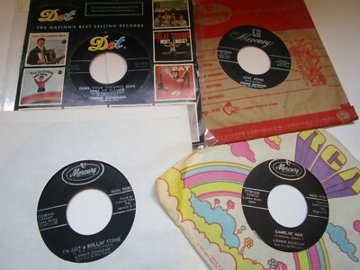 LONNIE DONEGAN LOT  OF 4  BEATLES  QUARRYMEN   SKIFFLE  CHEWING GUM LOSE   K38