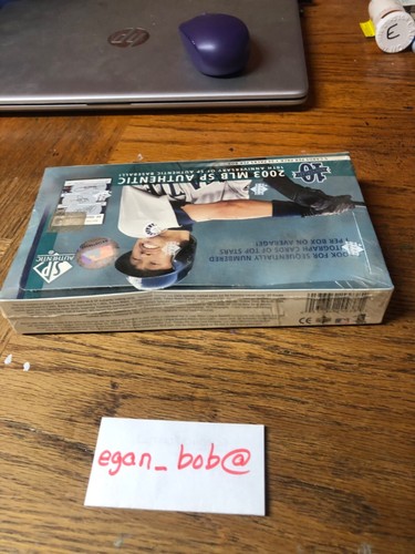 2003 MLB SP Authentic Baseball Sealed Hobby Box Very Limited 1 Autograph per box - Picture 3 of 6