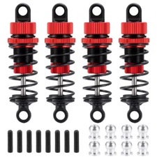Front Rear Oil Shock Absorber Damper Set For Tamiya TT-01 TT-02 RC Car