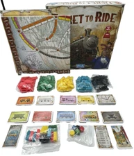 Ticket To Ride Board Game #7201 Days Of Wonder Alan Moon Cross-Country Train Adv
