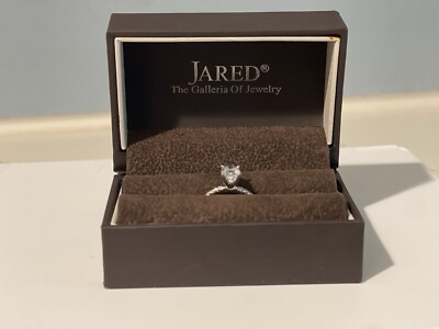 IGI CERTIFIED 14K SOLID WHITE GOLD OVAL DIAMOND ENGAGEMENT RING 1.04CTW F VS2